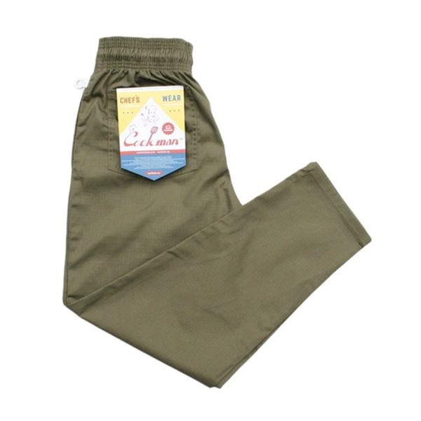 Chef Pants Ripstop Olive 